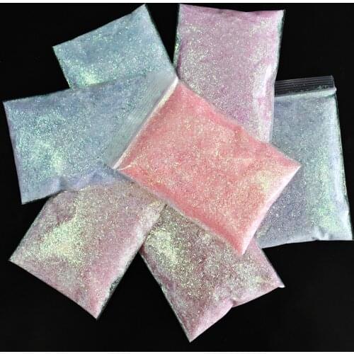 20g/Bag Nail Glitter Aurora Symphony Irregular Sequins Cellophane DIY Decorations Super-Shinning Colorful Candy Paper Flakes VKH