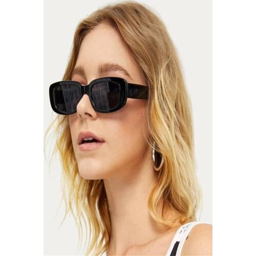 2021 Square Sun Glasses Luxury Brand Travel Small Rectangle Sunglasses Men Women Vintage Retro Oculos Lunette De Soleil Femme