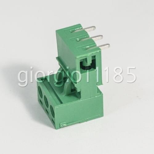 20x Block Terminal Connectors 2EDG 5.08-3P 90 Degree