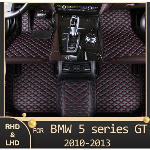 MIDOON Car floor mats for BMW 5 series GT F07 550i 535i(Five seats)2010 2011 2012 2013 Custom auto foot Pads automobile cover