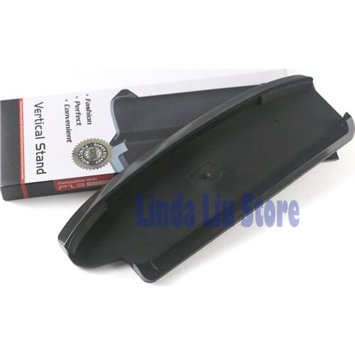 ChengChengDianWan Vertical Stand Holder Plastic Base for PS3 Super Slim CECH 4000 Black 2pcs/lot