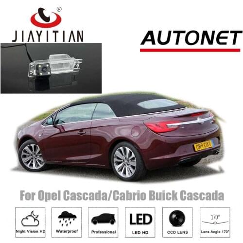 JiaYiTian RearView Camera For Opel Cascada/Cabrio For Buick Cascada Vauxhall CCD Night Vision License Plate Camera backup camera