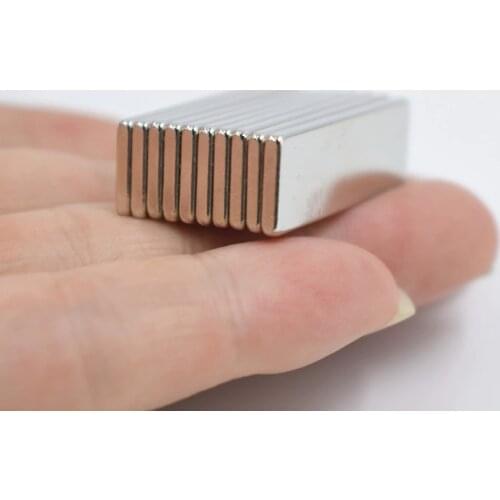 10/20pcs Neodymium magnet Rare Earth Strong block permanent fridge Electromagnet NdFeB nickle magnetic square