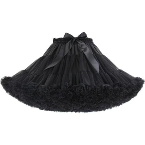 New Short Tulle Petticoat Dress Girls Skirt Petticoat Tutu Lolita Faldas Cupcake Dress