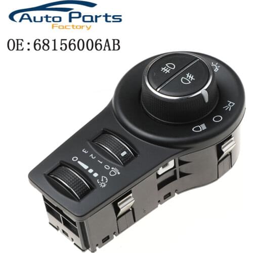 New Headlight Switch Head Light Lamp Switch For Jeep Cherokee 2014-2018 68156006AB Car Accessories