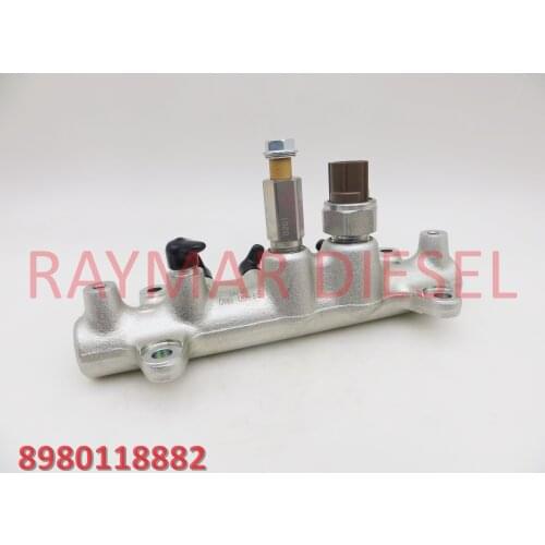 GENUINE BRAND NEW FUEL COMMON RAIL ASSY 8980118882, 095440-0910 FOR D-MAX 4JJ1, HOLDEN RODEO COLORADO ENGINE