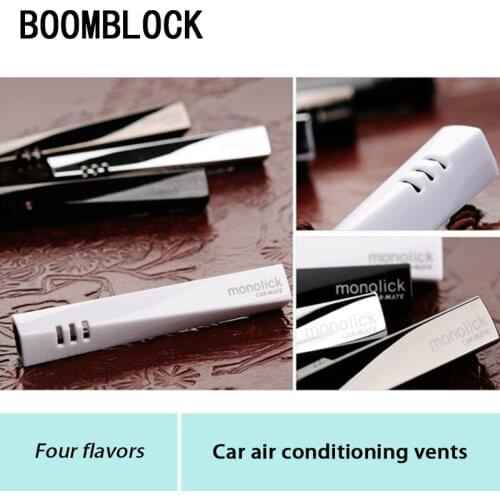 Car air freshener Auto outlet solid perfume for Peugeot 307 206 407 Citroen C4 C5 Honda Civic Accord CRV Lada Vesta Accessories
