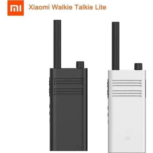 Original Xiaomi Mijia Smart Walkie Talkie Lite 40mm Large-diameter Speaker / 5 days long standby Smart Phone APP Control Outdoor
