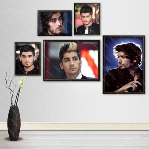 Singer Zayn Malik Posters Wall Art Decor Picture Modern Home Room Decoration Quality Canvas Painting More Size Customizable