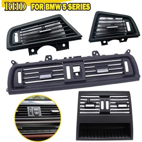 RHD Right handle Drive Front Row Wind Left Center Right Air Conditioning Vent Outlet Panel Plate For BMW 5 Series F10 F18