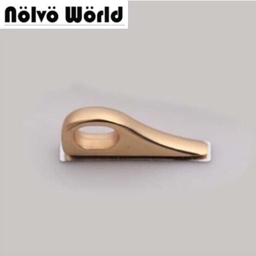 20pcs 5 colors 44*16mm bags purse sides clips hardware,women crossbody bags gusset hanger clasp metal