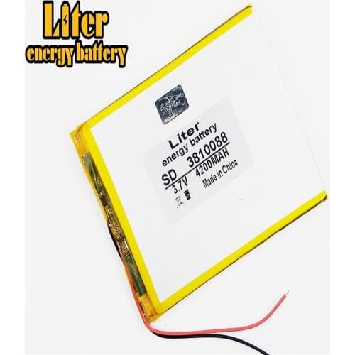 3.7V 4200mah 3810088 Lithium polymer Tablet Battery with board For Tablet PC Diital Product