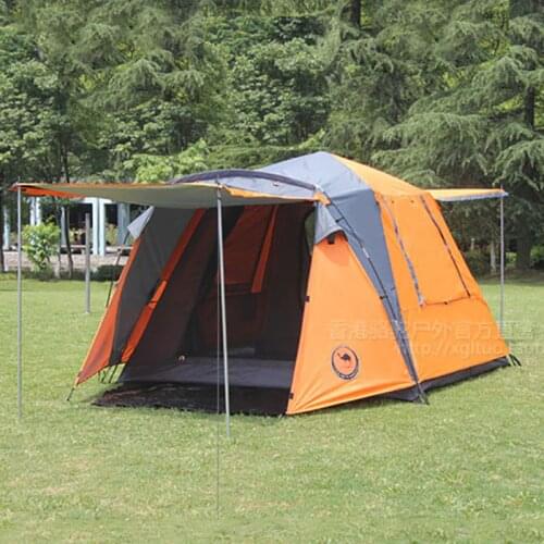 Camel 2doors 3 - 4 fully-automatic tent automatic camping family tent