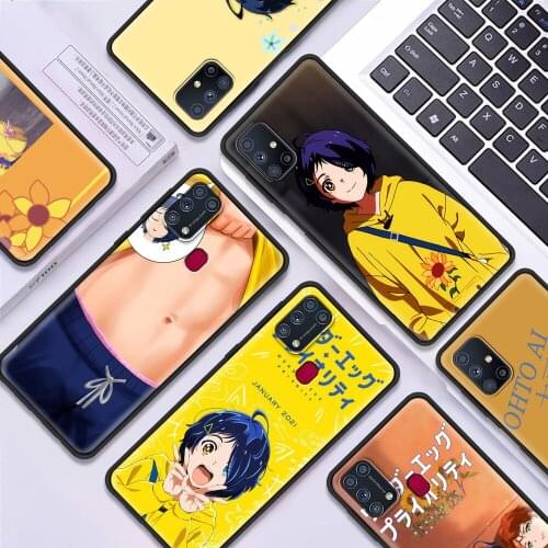 Wonder EggS Priority Ai Kawaii Luxury Cover for Samsung Galaxy M11 M21 M30S M31 M31S M51 A7 A9 2018 Smartphone Accessories Case