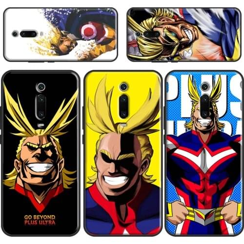 All Might My Hero Academia Case For POCO F3 M3 Pro POCO X3 Pro Coque For Xiaomi Mi 11 Ultra 10T Pro Mi Note 10 Lite
