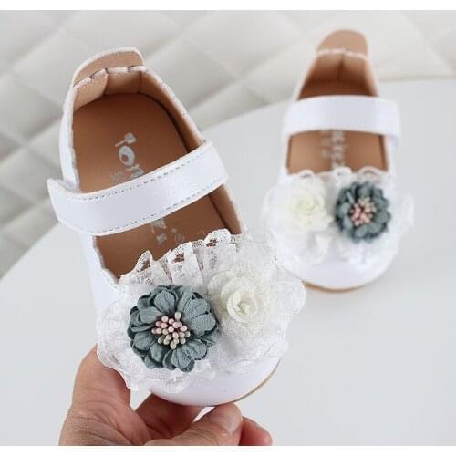 Spring Autumn New Infant Soft Bottom Baby Girls Fashion PU Leathers Sweet Children Shoes Princess Shoes Toddler Shoes