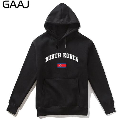 GAAJ North Korea Flag Men Hoodie Women Jacket Mens Printing High Quality Coats Skateboards Fashion Brand Outerwear Man #8PVG8