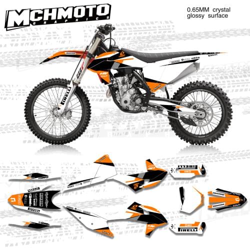 MCHMFG Motorcycle Team Graphic Decals Stickers DECO Dekor For KTM EXC EXCF XC XCF 2020 2021 SX SXF 2019-2021 125 200 250 300 350