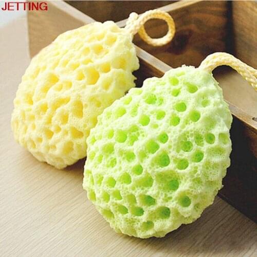 1Pc Facial Clean Sponge Face Wash Exfoliating Remover Body Bath Shower Wash Sponge Puff Cotton Soft Beauty Makeup Tools HOT