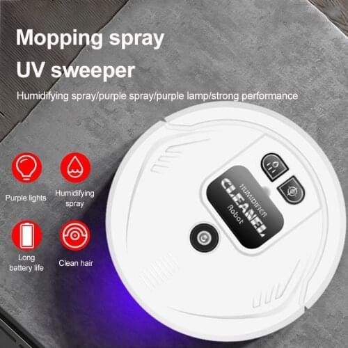 New Auto UV Disinfection Smart Sweeping and dragging robot Vacuum Cleaner Floor Suction Sweeper Mop robot Electric broom sweeper