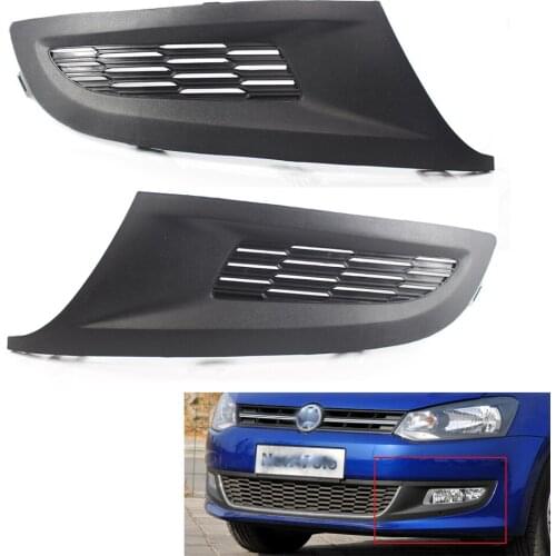 Front Lower Bumper Grill Fit For VW Polo 6R 2011-2013 Pair Grille