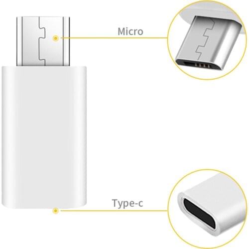 USB-C Type-C to Micro USB B 3.0 Data Charging Cable Adapter Converter USB Type C Female to Male for Samsung Xiaomi Huawei Honor
