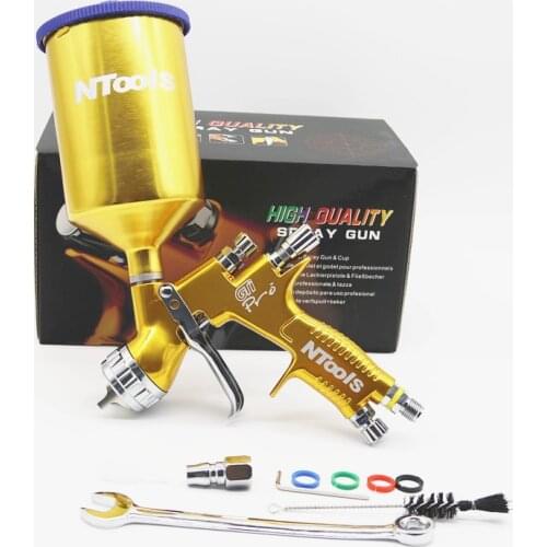 Spray Gun With 750CC Aluminum Cup GTI Air Spray Gun/Paint Gun/Paint Spray Gun/Air Paint Spray Guns/Airbrush