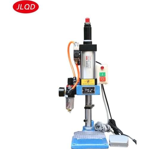 Single column type JNA50 adjustable 0-200 kg miniature pneumatic components press punch small punching bench Pneumatic machinery