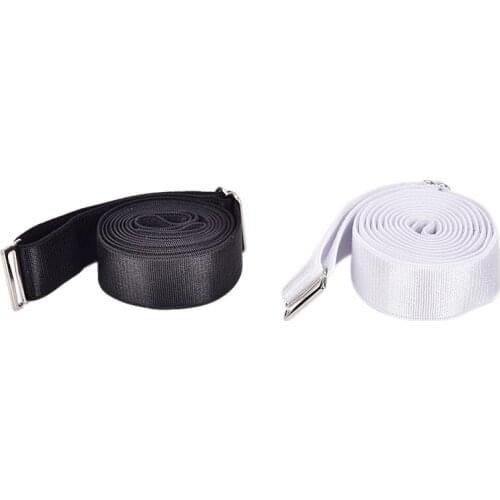 Adjustable Men Women Shirt Stay Anti-wrinkle Elastic Webbing Fixing Belt Strap