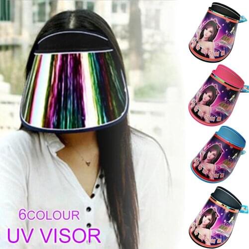1PCS Sun Visor Hat Ultraviolet-proof Cap Anti Spitting Saliva Empty Top Hat