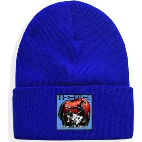 Death Note knitted hat women European and American hip-hop beanie hats tide male couple warm hat