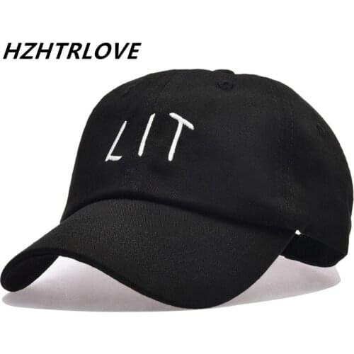 High Quality Unisex Cotton Brand Letter LIT Snapback Cap Baseball Cap For Men Women Hip Hop Dad Hat Bone Garros Snapbacks