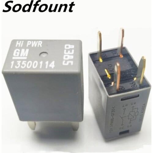 Automotive Relay Air Conditioner Fan Relay 13500114 12V 4pin