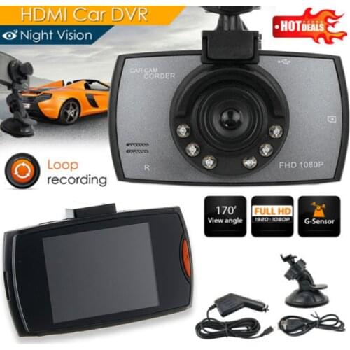 G30 2.4 Inch Car DVR 90 Degree Novatek 96220 Video Recorder Full HD 1080P Camera G-Sensor Camera Video Recorder