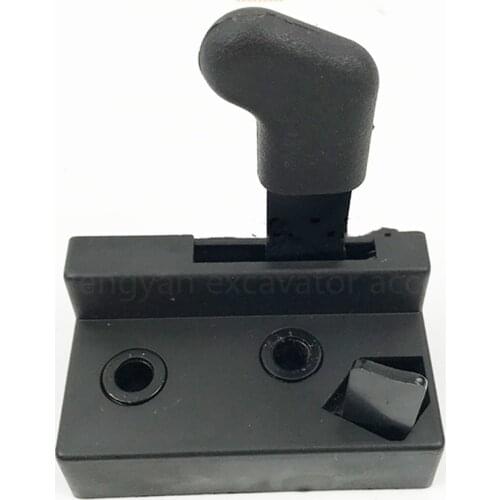 Free shipping Excavator parts for Sunward Intelligent 50/60/70N9 cab door lock outer handle lock block lock core hood lock