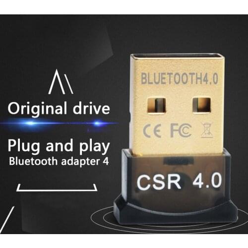 Wireless USB Bluetooth Transmitter V 4.0 CSR Mini Dongle Adapter USB 2.0 CSR 4.0 Audio Receiver For Win 8 10 PC Computer Laptop