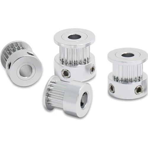 3D Printer Parts GT2 Timing Pulley 16 Tooth 2GT 20 Teeth Aluminum Bore 5mm 8mm Synchronous Wheels Gear Part For Width 6mm 10mm