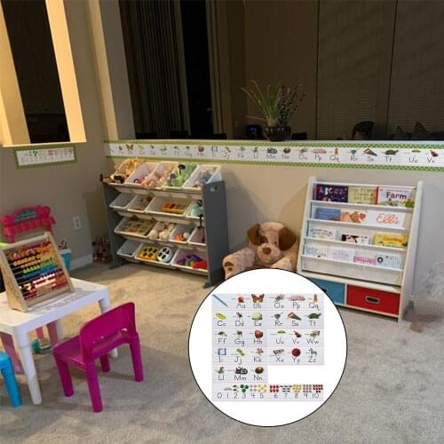 Baby Learning English Word ABC Alphabet Number Animal Fruit Learning Cognitive Memory Card Education Toys