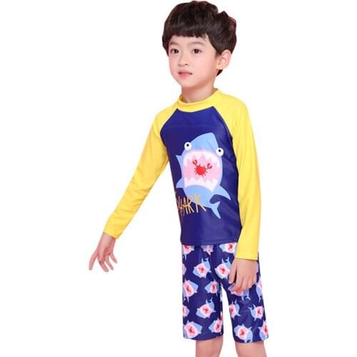 Boys swimsuit children swimwear kids swim suit children beach wear for kids 1-10Y
