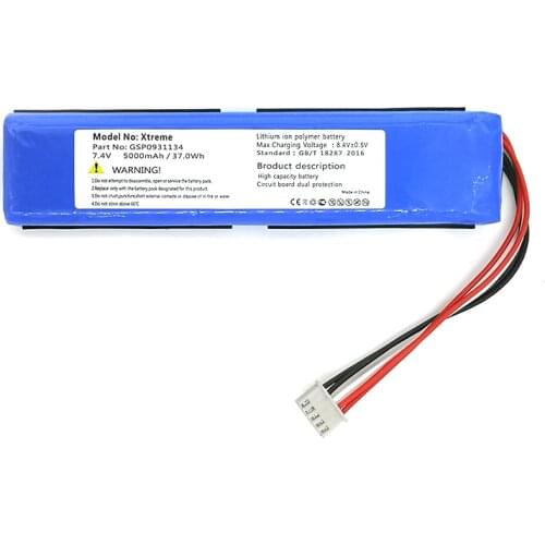 GSP0931134 5000mAh Battery For J BL JBLXTREME Xtreme In stock Latest Production High Quality Battery+Tracking Number