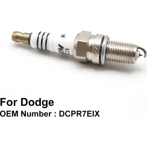 COWTOTAL Iridium Spark Plug for Dodge Stratus OE DCPR7EIX ( Pack of 4 )