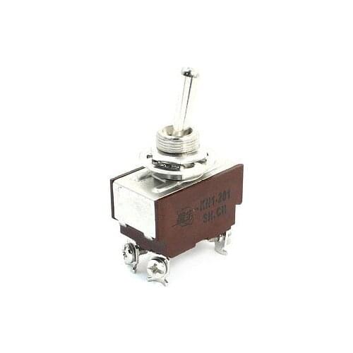 KN1-201 AC 250V 8A DPST 2 Positions Toggle Switch for Switching Light