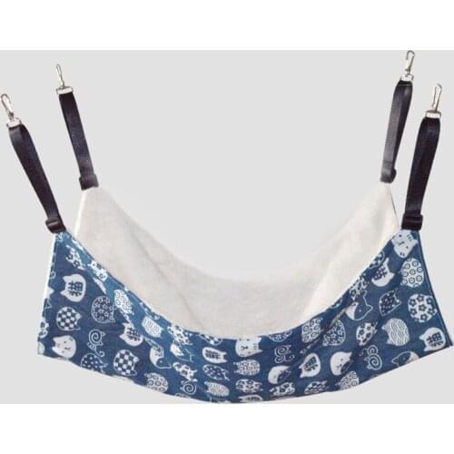 Designer Pet Cotton Hanging Beds Cat Hammock Summer Winter S M L Size For Ferret Mouse Hamster Pigs Roomy Bed
