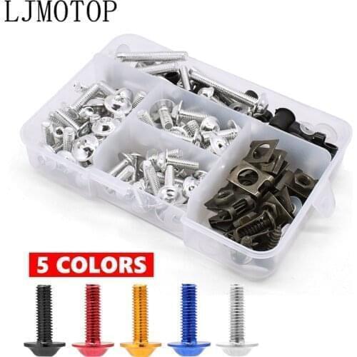 New For MOTO 1200 SPORT AUDACE BREVA 1100 750 ELDORADO GRISO M5 M6 Motorcycle Fairing Screws Windscreen Body Spring Bolts Kit