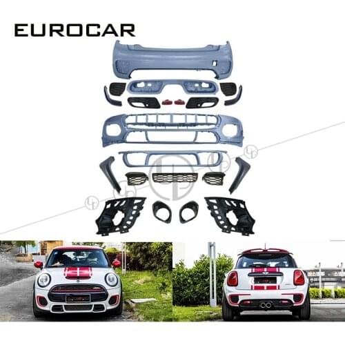 PP mini cooper F55 F56 body kit to upgrade JCW design body kit 09-12y