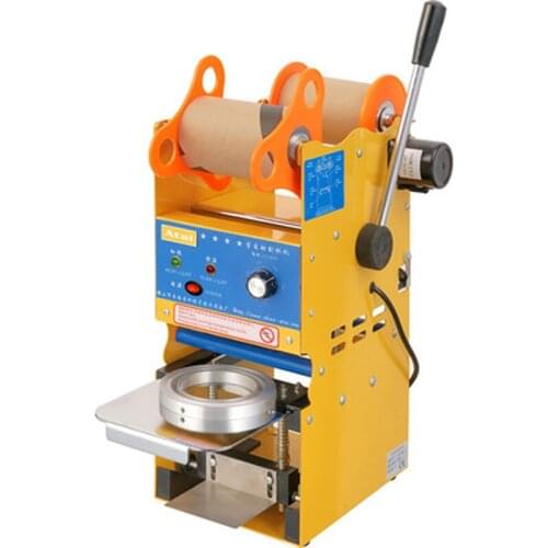 Semi-Automatic Bubble tea machine Cup sealing machine 300cups/H Cup sealer For 90/95mm Coffee/Milk tea cup