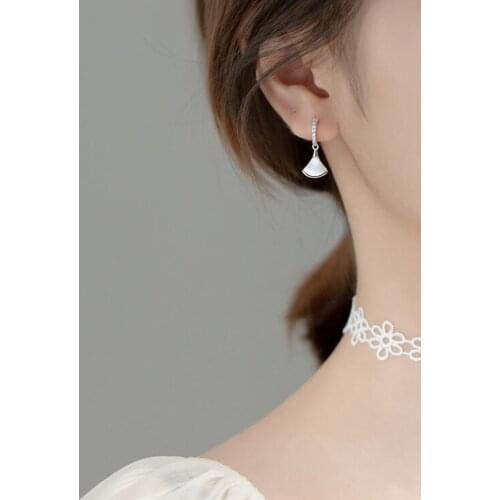 Silver Earrings 100% 925 Sterling Silver Hoop Earrings