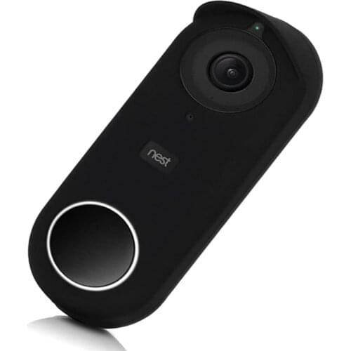 Silicone Protective Case For Nest Hello Video Doorbell Resistant Silica Cover M5TE