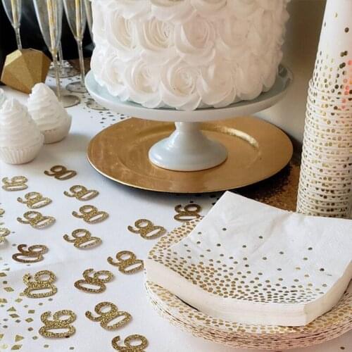 Wedding Happy Party Supplies Rose Gold Dot Napkin Cup Plate For Baby Shower Birthday Party Decorations Kids Wedding Supplies