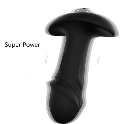 2 In 1 Vibrating Anal Butt Plug Adult Sex Toys For Couples Prostate Massager Waterproof Anal Vibrator Stimulator For Man Woman